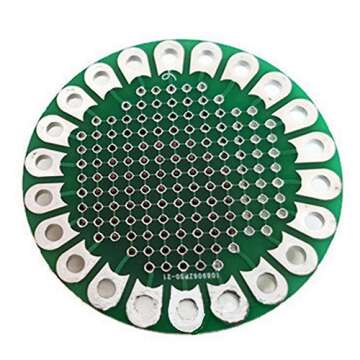 AMX3d Lilypad Prototype Board ProtoBoard Round Prototype Board for All DIY Electronics Project