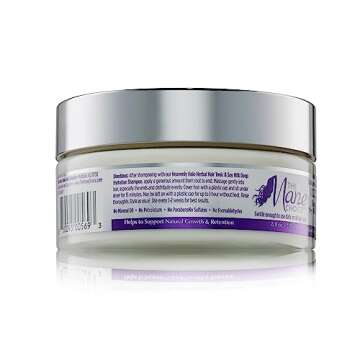 The Mane Choice Heavenly Halo Herbal Hair Tonic & Soy Milk Deep Hydration Mask, 8 Ounce