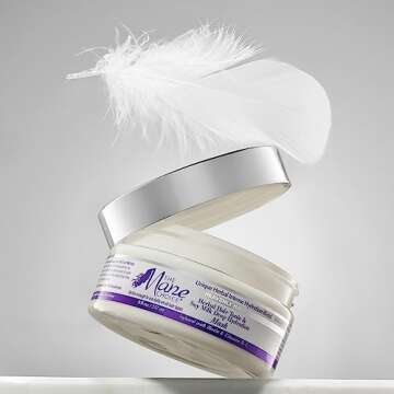 The Mane Choice Heavenly Halo Herbal Hair Tonic & Soy Milk Deep Hydration Mask, 8 Ounce