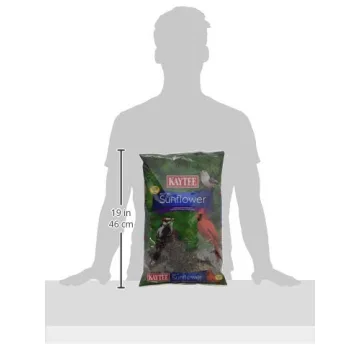 Kaytee Black Oil Sunflower Bird Food 5lbs Premium Seed