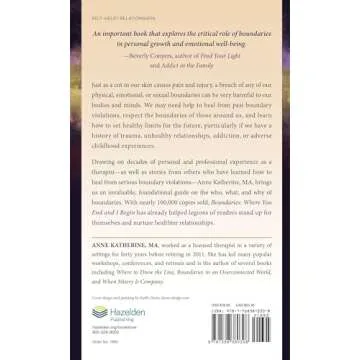 Boundaries: Where You End and I Begin - How to Recognize and Set Healthy Boundaries