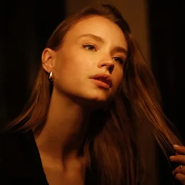 MUYAN Gold Small Long Waterdrop Earrings for Women