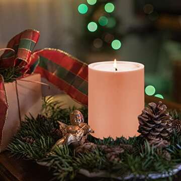 Concrete Molds for Candle Jar, Silicone Cement Mold for Candle Vessels with Lid, Cylinder Candle Mold Cups for Candle Making Supplies Include 5 Sealing Rings, 20 Candle Wicks, 20 Wooden Wick Holders