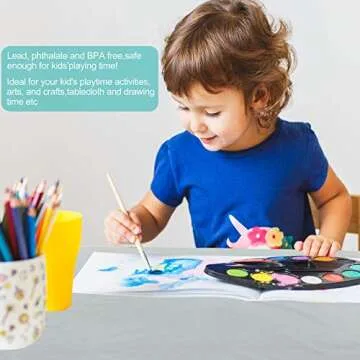 Paw Legend Washable Highchair Splat Mat - Anti-Slip Companion