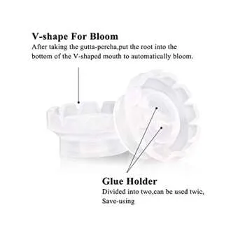 Luckycivia 300 Pcs Lashes Fan Glue Cups, Quick Cup for Sharpening or Closing Volume Fans Eyelash Extensions, Glue Holder and Lash Organizer Tool