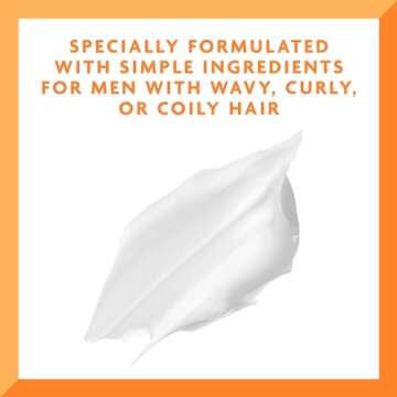 Cantu for Men Leave-In Rinse-Out Conditioner for Hair & Beard, 13 oz (Packaging May Vary)