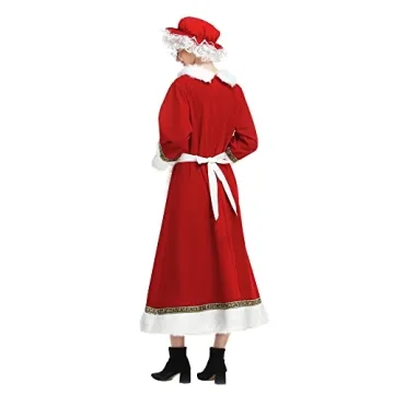 VAPICK Women's Christmas Costume - Mrs. Claus Dress Set