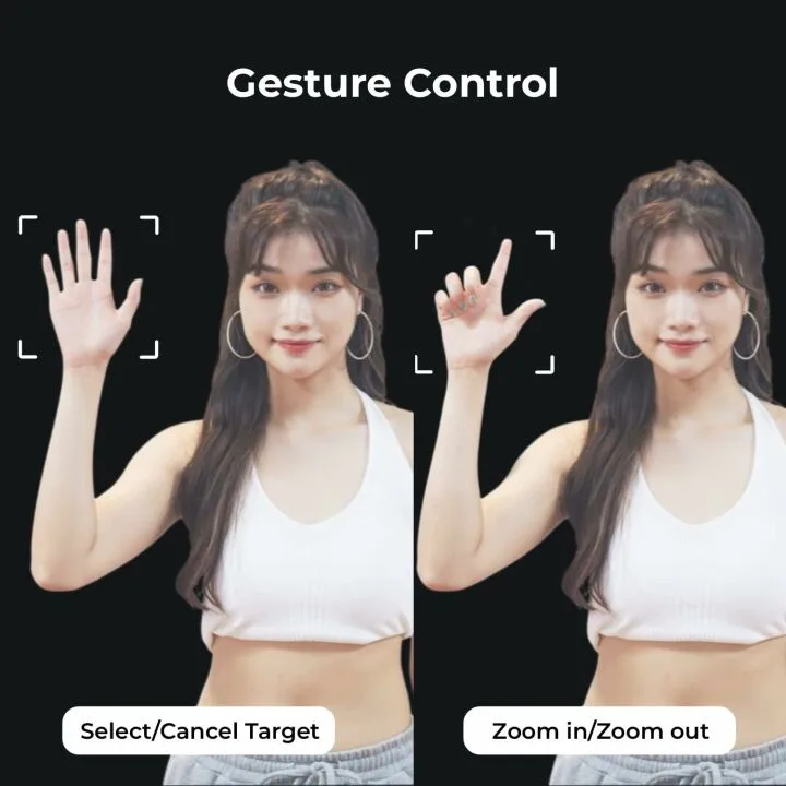 OBSBOT Tiny PTZ 4K Webcam with AI Tracking