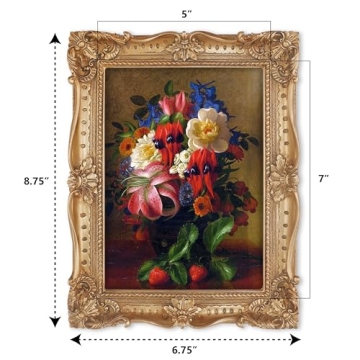 Buy 5x7 Baroque Picture Frame - Elegant Home Decor