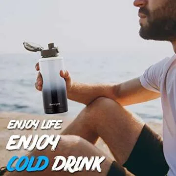 Boraijoe Skinny Can Cooler for Slim Beer and Hard Seltzer,Standard 12oz Sleeve,Double-Walled Stainless Steel Vacuum Insulated Slim Cans - Graffiti