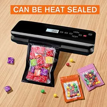 Cute Holographic Mylar Bags - 100 Count for All Uses