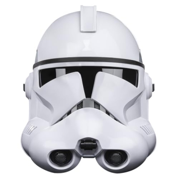 Premium Phase II Clone Trooper Helmet with Voice Distortion - Star Wars Collectible