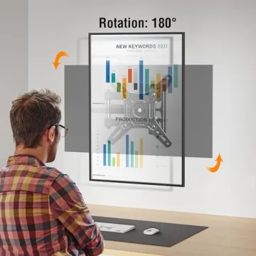 ELIVED Full Motion TV Mount Swivel Tilt Rotate 14-42 Inch