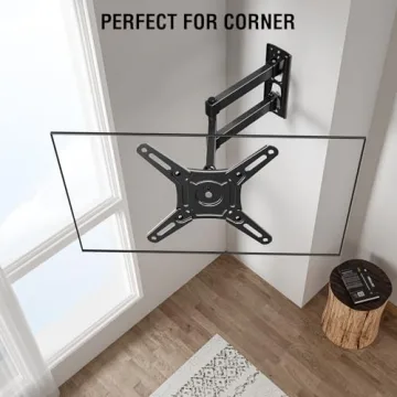 ELIVED Full Motion TV Mount Swivel Tilt Rotate 14-42 Inch