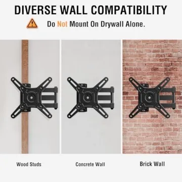 ELIVED Full Motion TV Mount Swivel Tilt Rotate 14-42 Inch