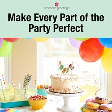 American Greetings Long Thin Multicolored Birthday Candles