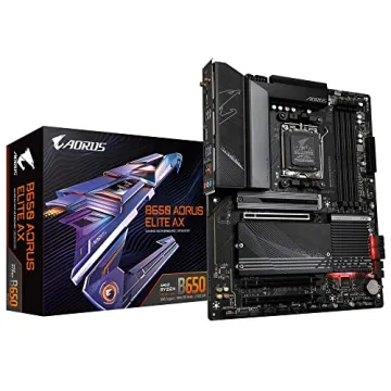 GIGABYTE B650 AORUS Elite AX AM5 DDR5 WiFi 6E Motherboard - Ultimate Gaming & Performance
