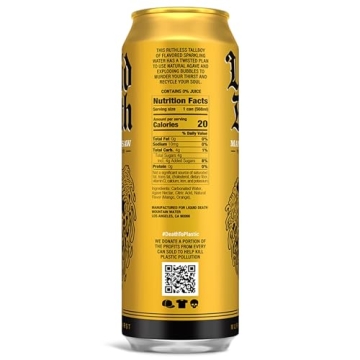 Liquid Death Mango Chainsaw Sparkling Water 8-Pack