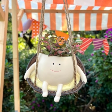 UMESONG Swing Chair Planter Pot - Adorable Design