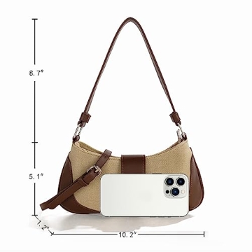 JBB Black Denim Mini Hobo Purse Women's Fashion Bag