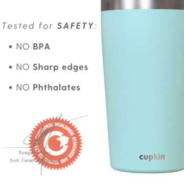 Cupkin Toddler Tumblers for Safe, Stylish Hydration