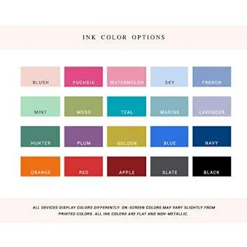 Elegant Personalized Stationery Note Cards with Envelopes