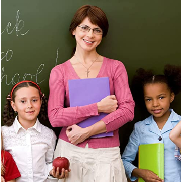 Lcherry Teacher Cross Necklace - Inspirational Jewelry