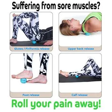 ActiveProZone Therapy Massage Balls for Instant Pain Relief