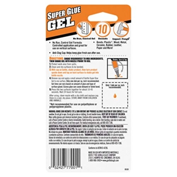 Top Gorilla Super Glue Gel for Unmatched Adhesive Strength