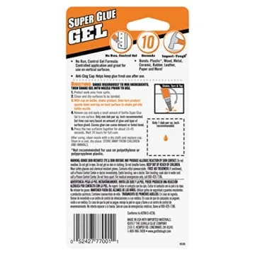 Top Gorilla Super Glue Gel for Unmatched Adhesive Strength