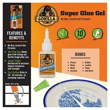 Top Gorilla Super Glue Gel for Unmatched Adhesive Strength