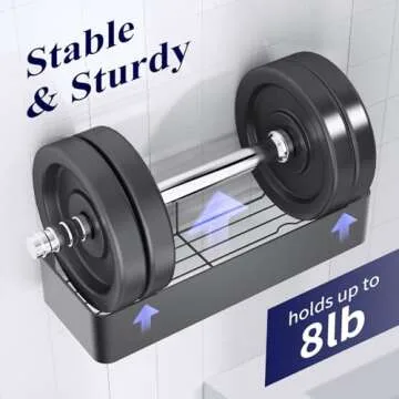 Kitsure Rustproof Shower Caddy - Easy Install 2 Pack