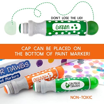 13 Pack Dot Markers and 121 Activity Sheets for Kids