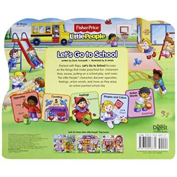 Let's Go to School (Lift-the-Flap) - An Interactive Learning Adventure for Kids