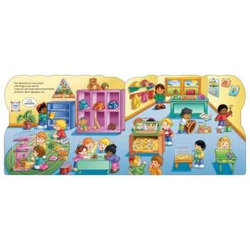 Let's Go to School Lift-the-Flap Book for Kids