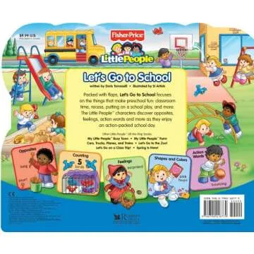 Let's Go to School Lift-the-Flap Book for Kids