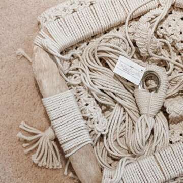 Macrame Baby Swing for Safe and Stylish Playtime