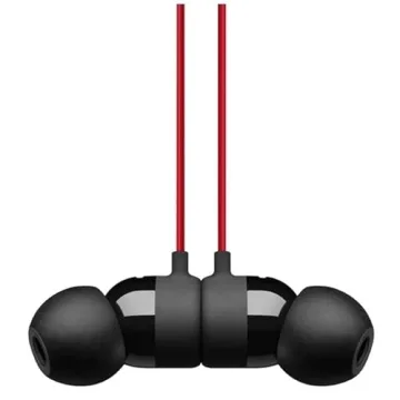 Beats urBeats3 Earphones Lightning Connector Renewed - Black-Red