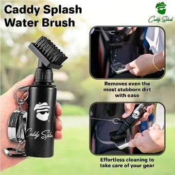 Caddy Splash Golf Club Brush Cleaner - Efficient & Portable