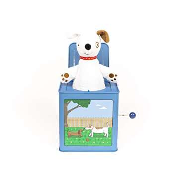 Delightful Jack The Dog Tin Jack in The Box - Timeless Fun for Kids!