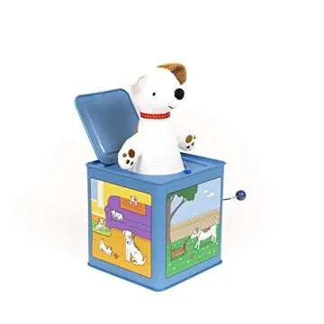Jack The Dog Tin Jack in The Box for Ages 18 Months Plus