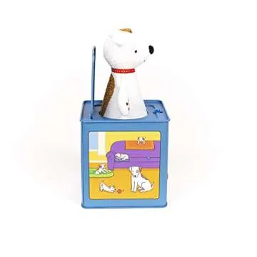 Jack The Dog Tin Jack in The Box for Ages 18 Months Plus