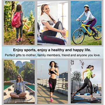 Suaskk Women's Cushion Ankle Running Socks - 5 Pairs