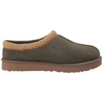 UGG Women's Tasman Slipper, Burnt Olive, 8