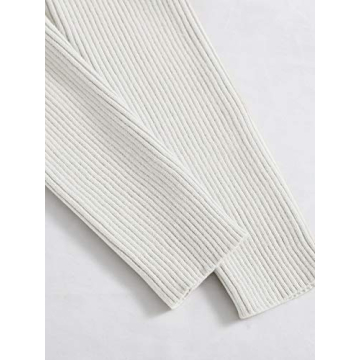 Floerns Women's Cozy Long Sleeve Cropped Cardigan Top