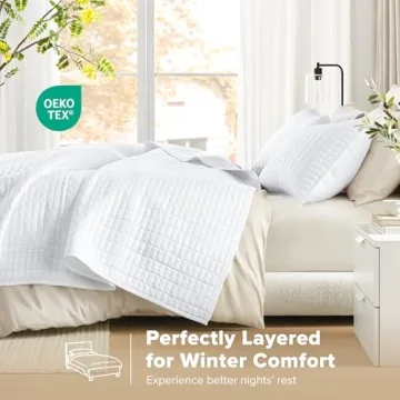 Comfort Spaces Kienna Quilt Set for All-Season Comfort