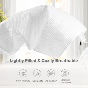 Comfort Spaces Kienna Quilt Set for All-Season Comfort