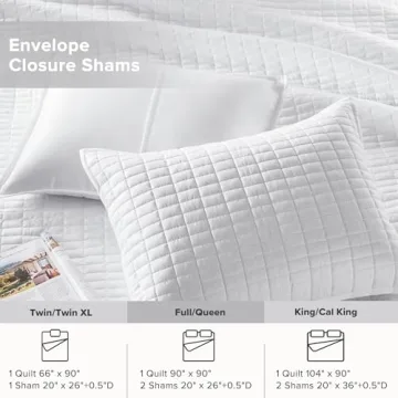 Comfort Spaces Kienna Quilt Set for All-Season Comfort