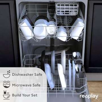 Re-Play Made in USA 10 Oz. Sippy Cups for Toddlers, Pack of 4 - Reusable Spill Proof Cups for Kids, Dishwasher/Microwave Safe - Hard Spout Sippy Cups for Toddlers 3.13" x 6.25", Seashell