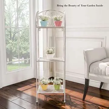 Pure Garden 3-Tier Folding Plant Stand Design for All